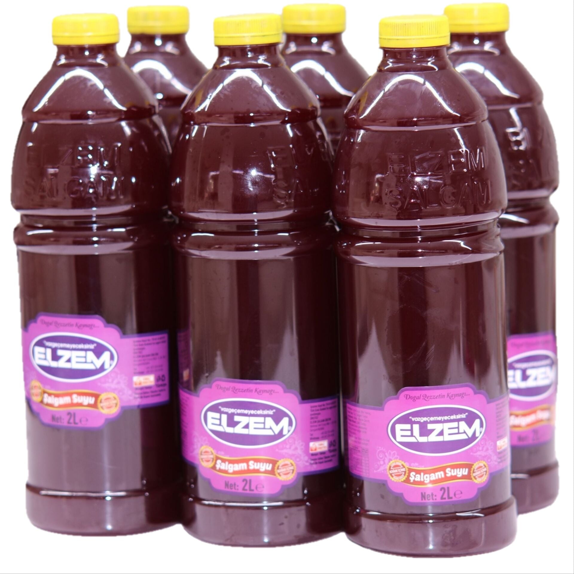 6 adet 2 litre acısız şalgam