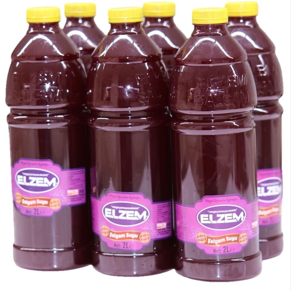 6 adet 2 litre şalgam