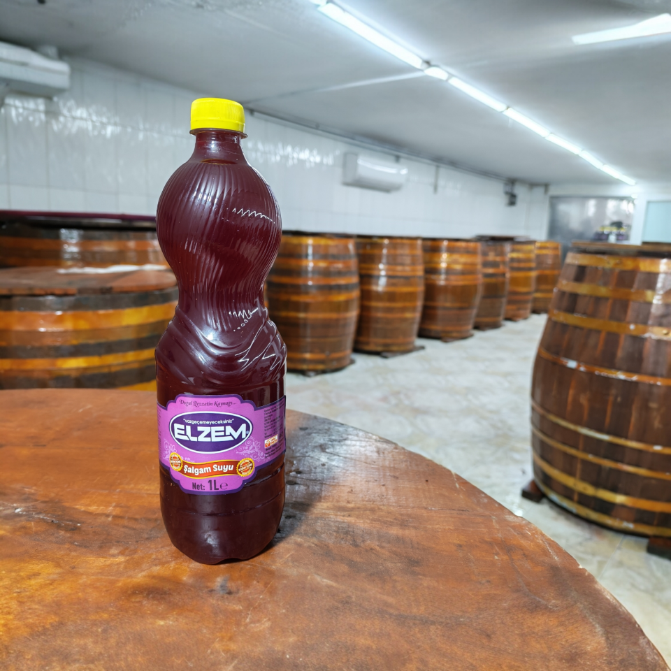 12 adet 1 Lt  acısız şalgam