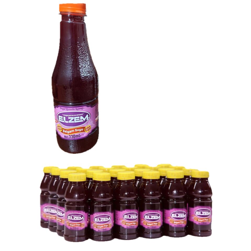 Adana acılı şalgam 24 adet 330 ml