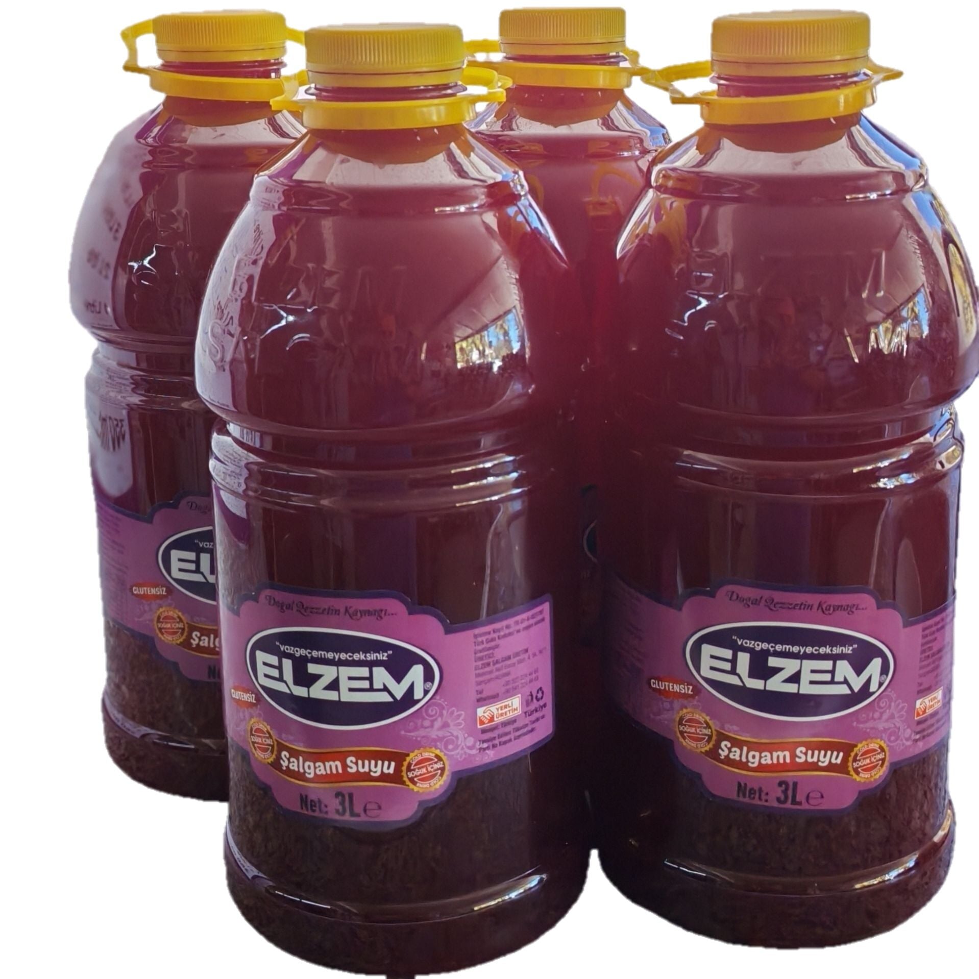 4 adet 3 litre şalgam