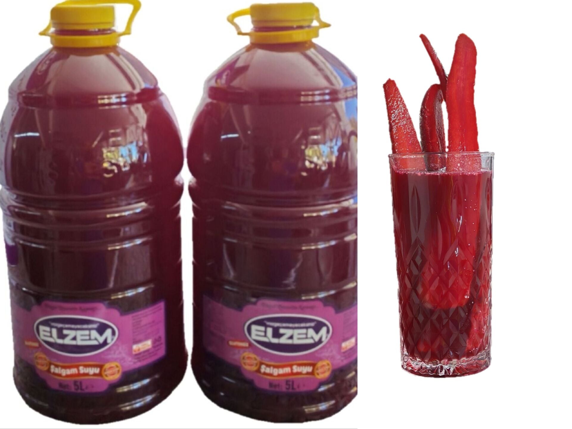 Acısız Adana şalgam 5 lt 2 adet