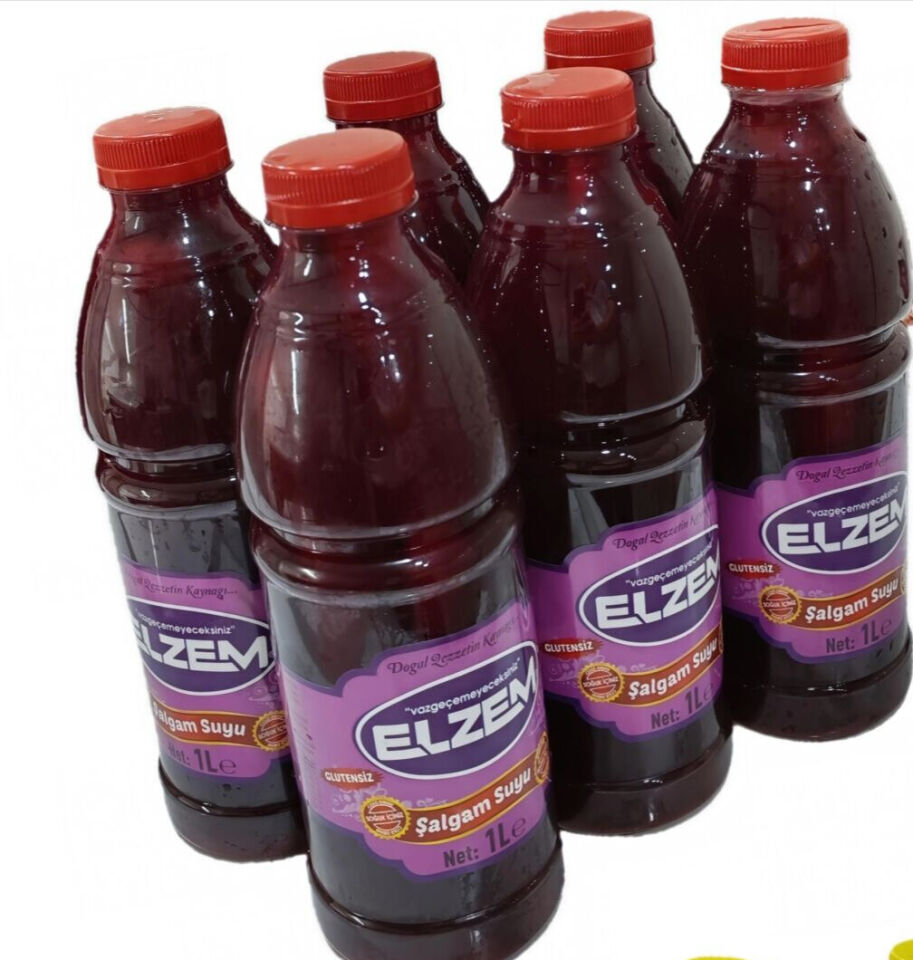 acısız adana şalgam 1 litre 12 adet