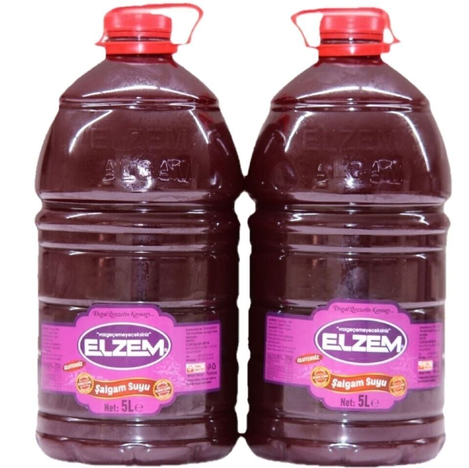 acılı adana şalgam 5 litre 2 adet