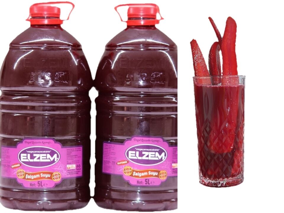 acılı adana şalgam 5 litre 2 adet