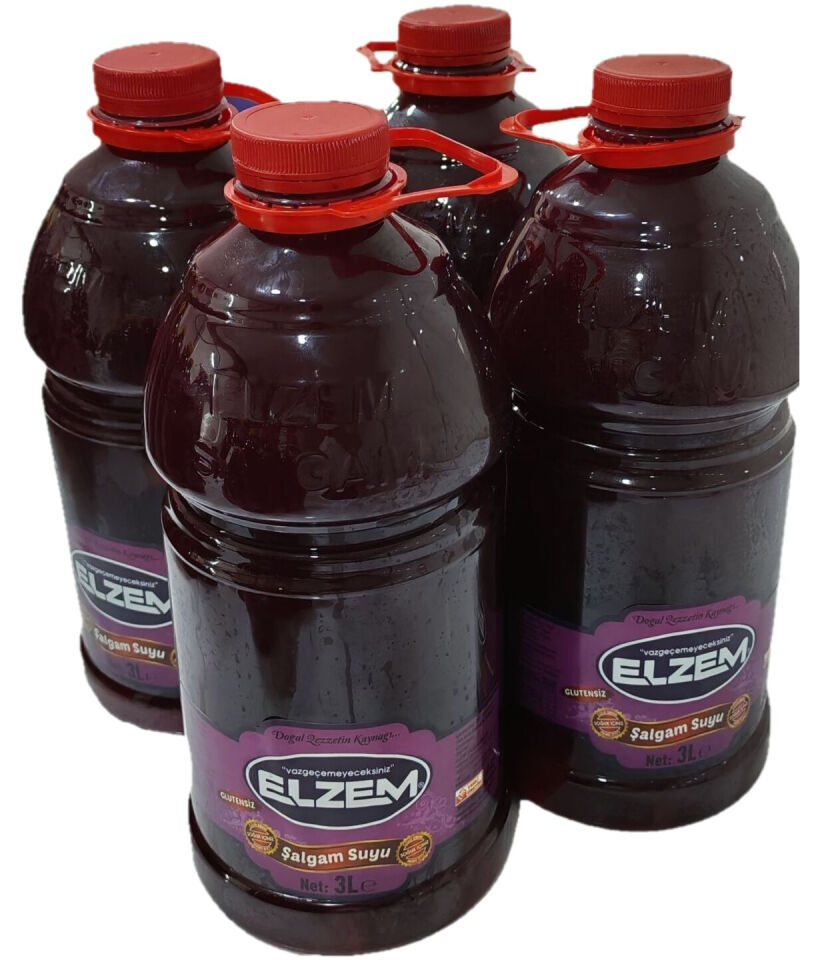 acılı adana şalgam 3 litre 4 adet
