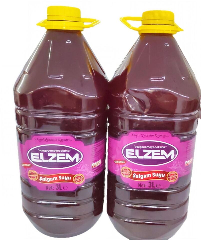Acısız 2 adet 3 lt şalgam